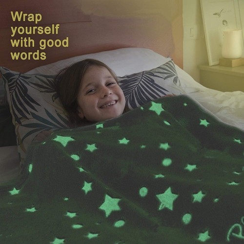 Magic Glow in The Dark Blanket 50x60inch