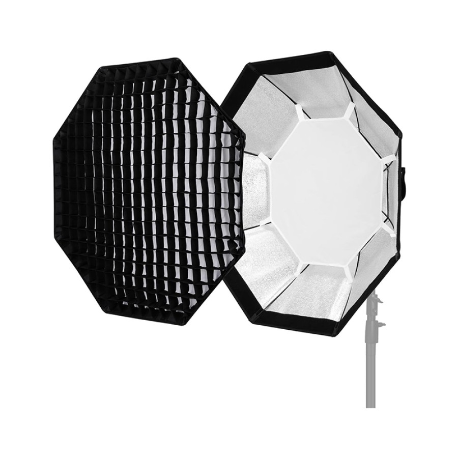 Godox Octagon Softbox Reflector with Honeycomb Grid and Bag for Speedlight Flash