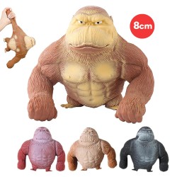  Gorilla Stress Relief Toy - 8cm