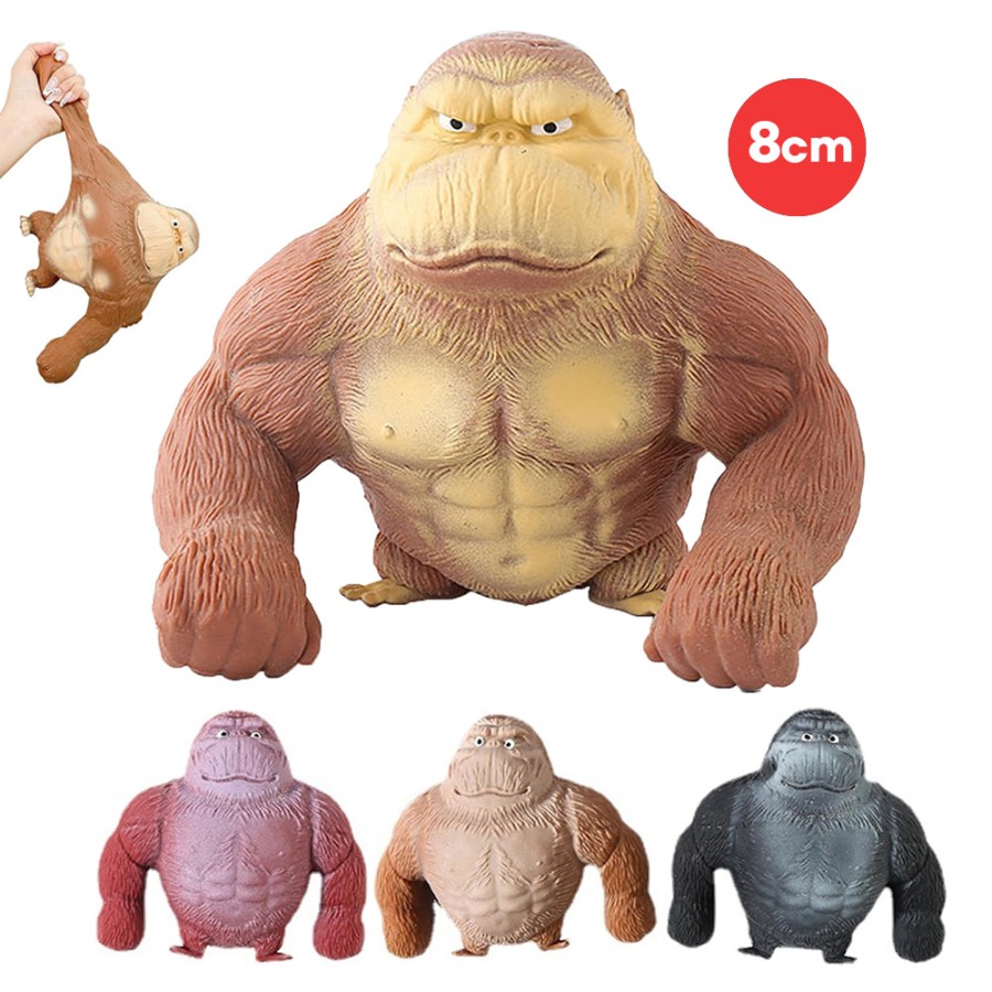 Gorilla Stress Relief Toy - 8cm Gorilla Stress Relief Toy - 8cm