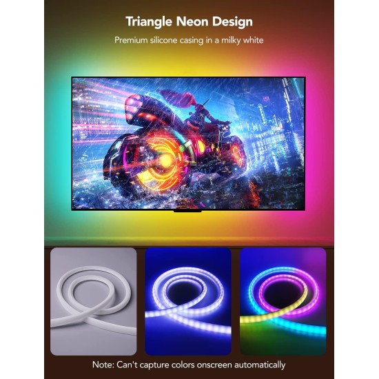 Govee TV LED Backlight, RGBIC Neon Lights for TV