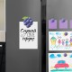 3D Soft Magnetic Refrigerator Grapes Shape Sticky
