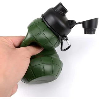 Creative Grenade shaped Water Bottle: The Perfect Silicone - Temu