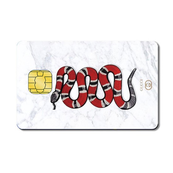 Credit Card Smart Sticker - Gucci Snake