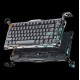 GravaStar Mercury K1 Pro 75% Wireless Mechanical Gaming Keyboard - Concrete Gray