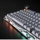 GravaStar Mercury K1 Pro 75% Wireless Mechanical Gaming Keyboard - Concrete Gray