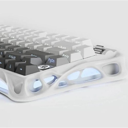 GravaStar Mercury K1 75% Wireless Mechanical Gaming Keyboard - Gradient White