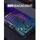 GravaStar Mercury K1 Lite 75% Wireless Mechanical Gaming Keyboard - Black