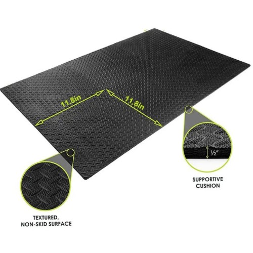 6Pcs Home Gym Thicken EVA Foam Mat Play Puzzle Mats