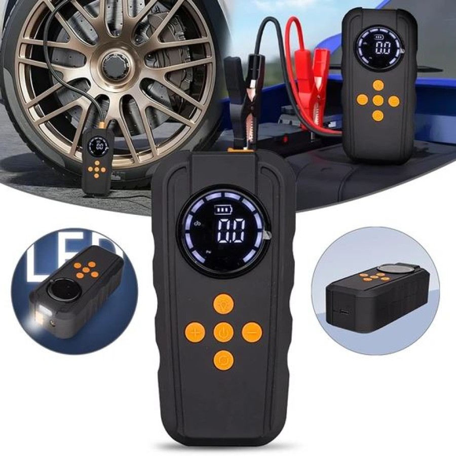 Car Jump Starter with Air Pump with Flashlight CM-315