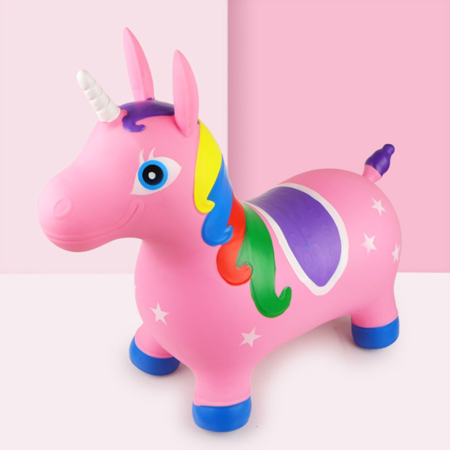  Bouncy Unicorn Hopper for Toddlers Animal Toy