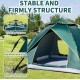 Automatic waterproof dome tent for 3 people	