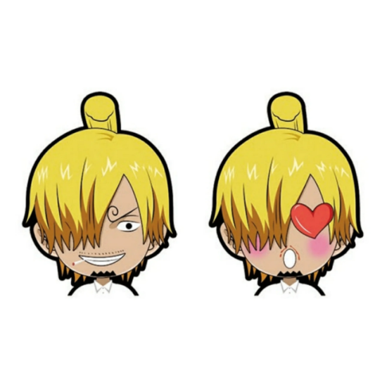 4D STICKER ONE PIECE - SANJI 051