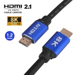  8K HDMI Cable Cord 2.1 High Speed 48Gbps -1.8m