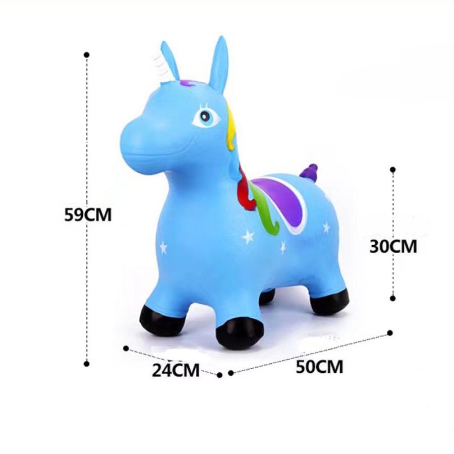 Bouncy Unicorn Hopper for Toddlers Animal Toy