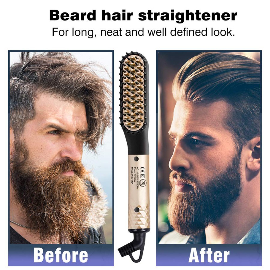 Multi-Function Beard Straightener for Men