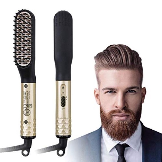 Multi-Function Beard Straightener for Men