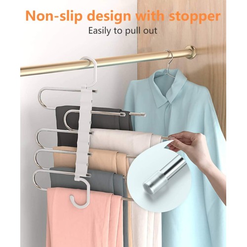 Hanglite 5 in 1 Trouser Hanger