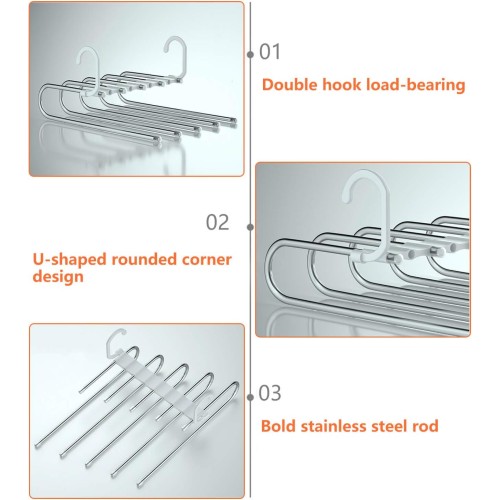 Hanglite 5 in 1 Trouser Hanger