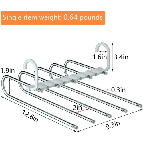 Hanglite 5 in 1 Trouser Hanger