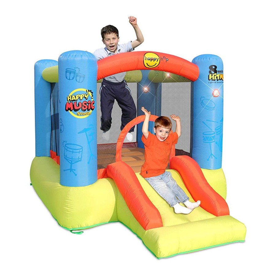 Happy Music Studio Interactive Inflatable Jumping Bouncer Happy Music Studio Interactive Inflatable Jumping Bouncer