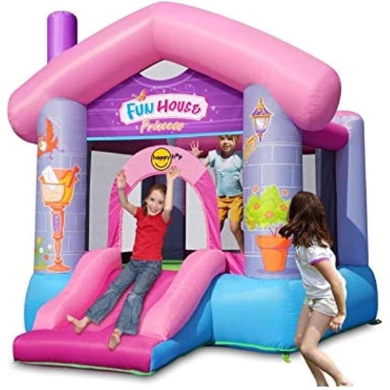 Happy Hop Princesses Fun House With Slide