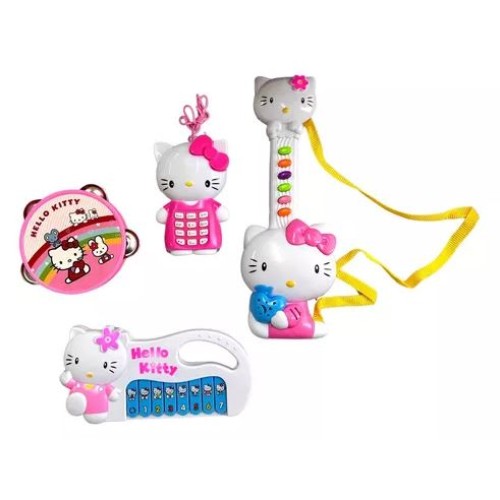 Toy Hello Kitty 4 in 1 Musical set