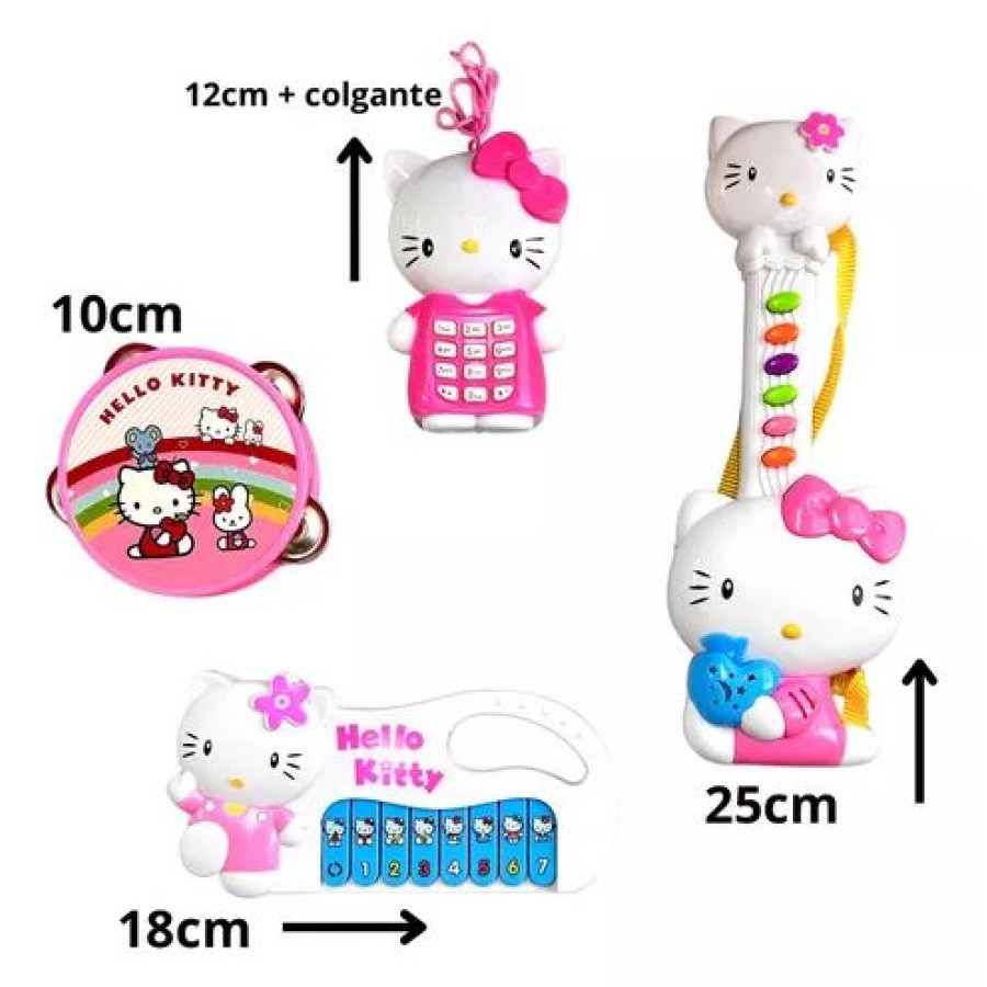 Toy Hello Kitty 4 in 1 Musical set