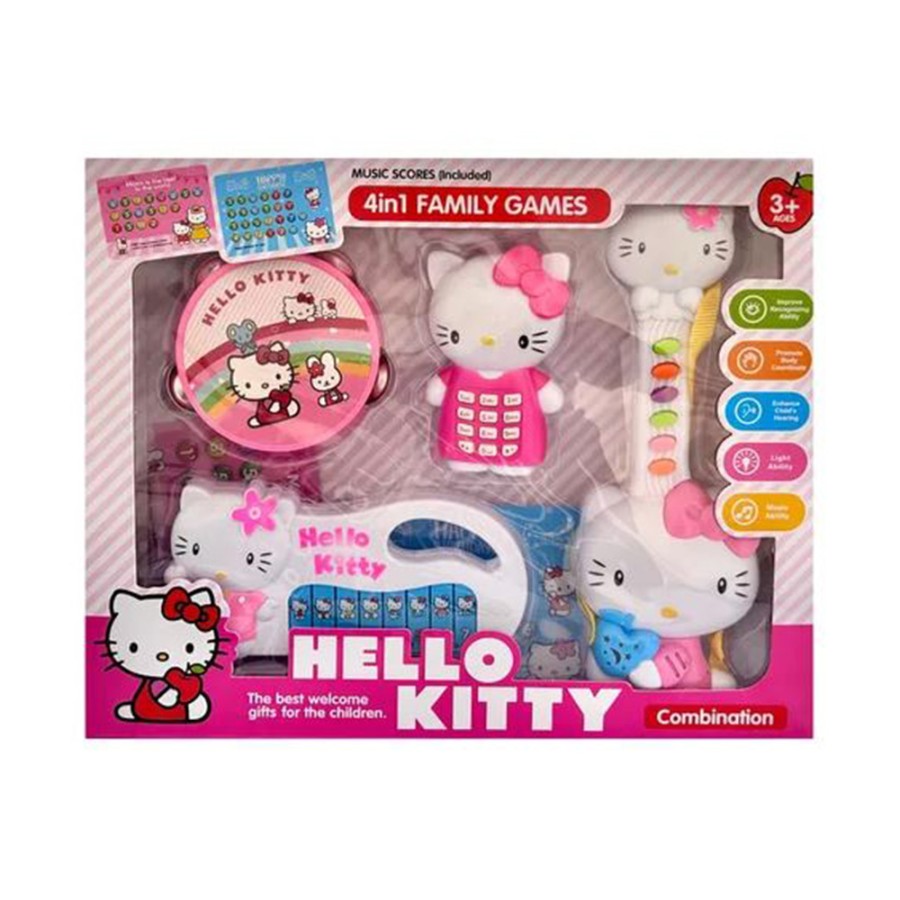 Toy Hello Kitty 4 in 1 Musical set