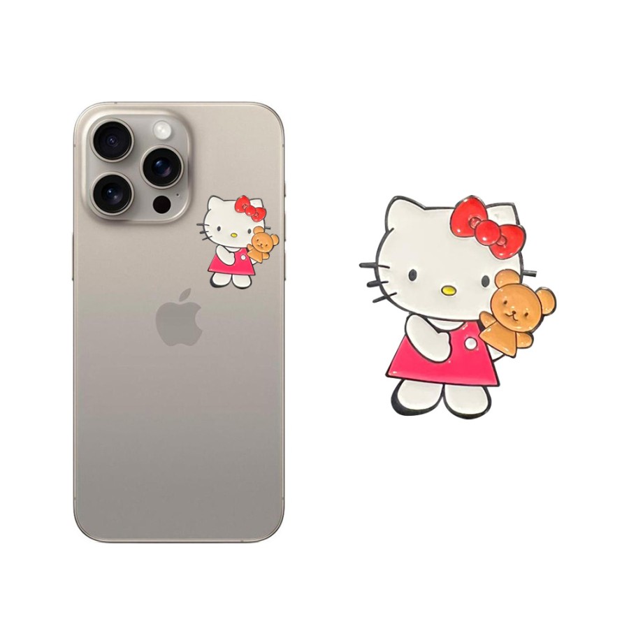 Mobile Metal sticker - Hello Kitty