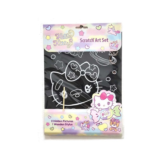 Hello Kitty Scratch Art Set