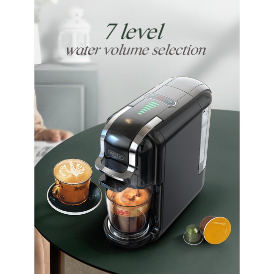HiBREW 5in1 Multiple Capsule Coffee Machine H2A (Black - White)