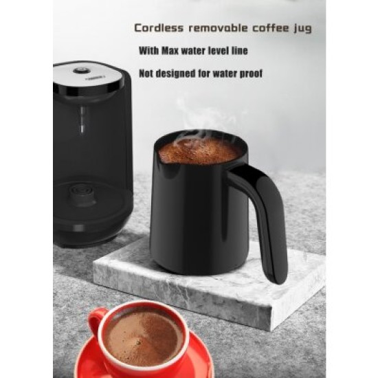 HiBREW Automatic Turkish Coffee Machine - Black