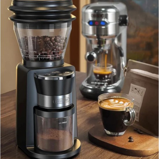 HiBREW Automatic Burr Mill Electric Coffee Grinder with 34 Gears