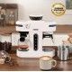 HiBREW 20 Bar Semi Automatic Espresso Coffee Maker With Grinder Bean Machine H14