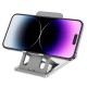 Hoco Freedom metal folding desktop stand HD5 - Silver Hoco Freedom metal folding desktop stand HD5 - Silver
