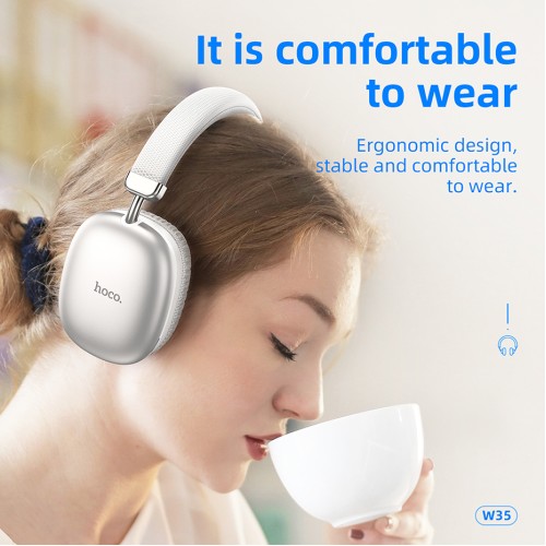 Hoco W35 Wireless headphones - white