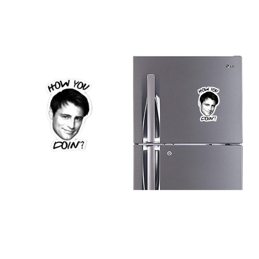 Refrigerator Fridge Acrylic Magnetic - How You Doin? Refrigerator Fridge Acrylic Magnetic - How You Doin?