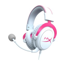 HyperX Cloud II Wired Gaming Headset - White/Pink HyperX Cloud II Wired Gaming Headset - White/Pink