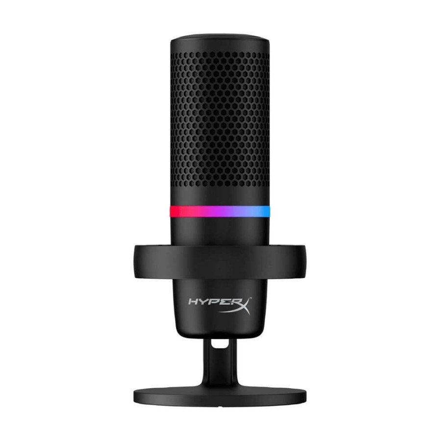 HYPERX DUOCAST – RGB USB CONDENSER MICROPHONE FOR PC, PS5, PS4, MAC