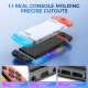 IINE Silicone+PC Protective Case Cover with Joystick caps for Switch 2