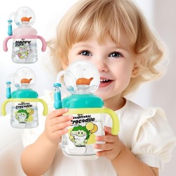 Whale Fountain Baby Straw Cup - 300ml  Whale Fountain Baby Straw Cup - 300ml