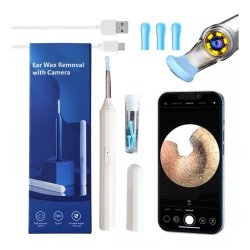 Smart Wireless LED Ear Cleaner Wax Remover with 1080p HD Camera
