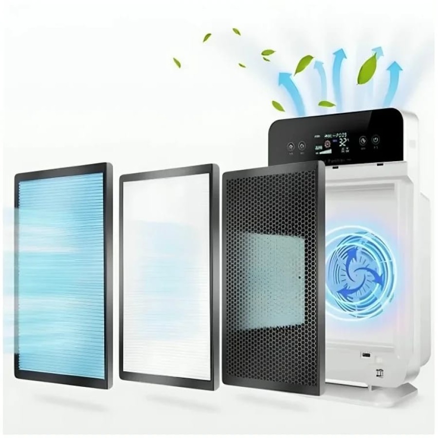  Air Purifier for Home Office with True HEPA Filter