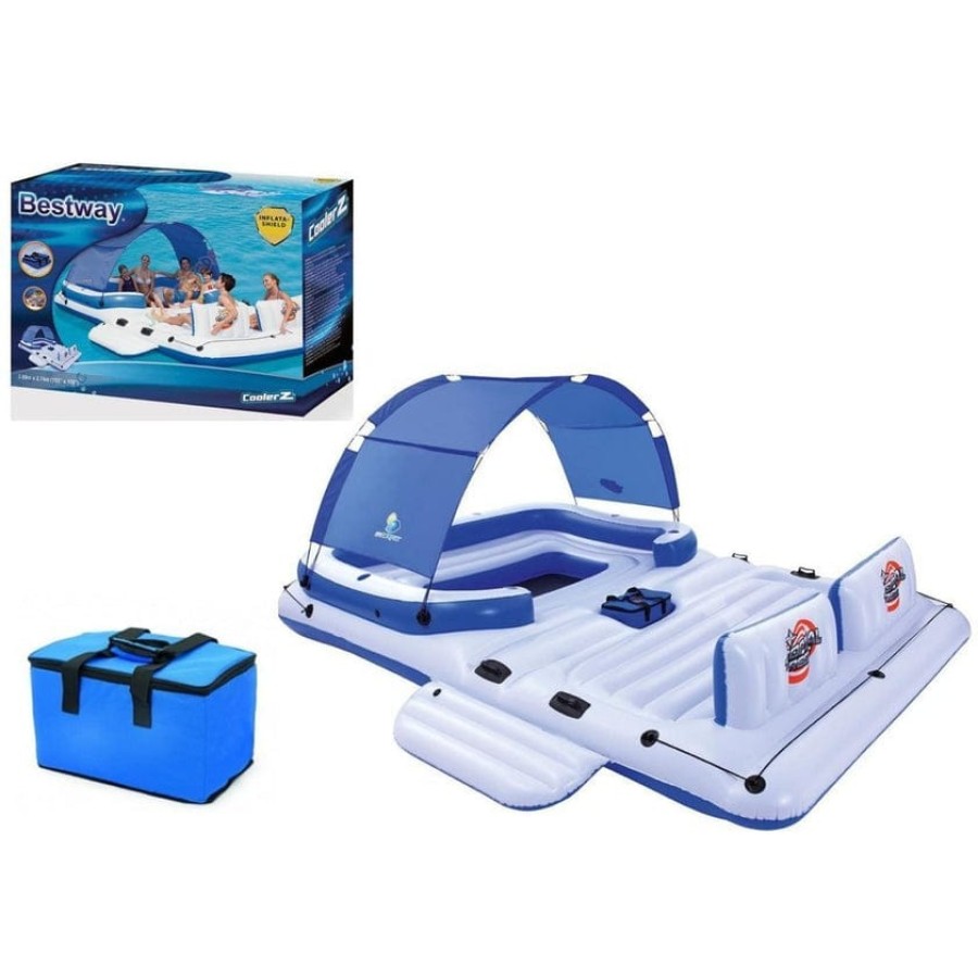 Bestway Hydro-Force Tropical Breeze Island 389x274cm