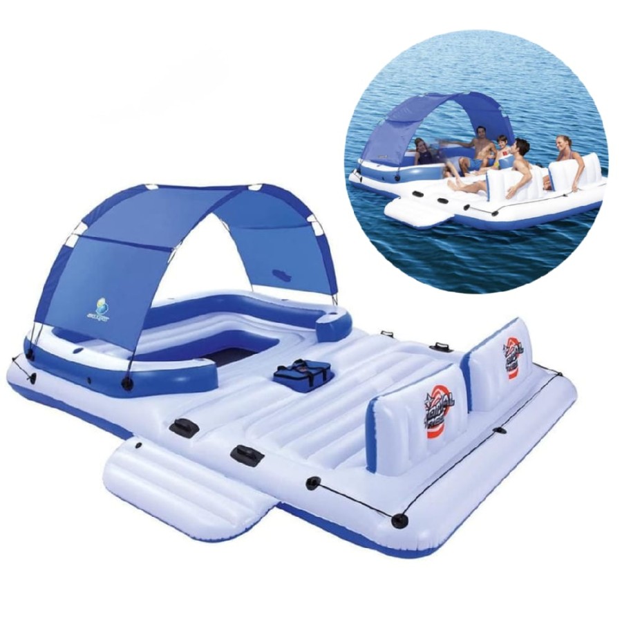 Bestway Hydro-Force Tropical Breeze Island 389x274cm