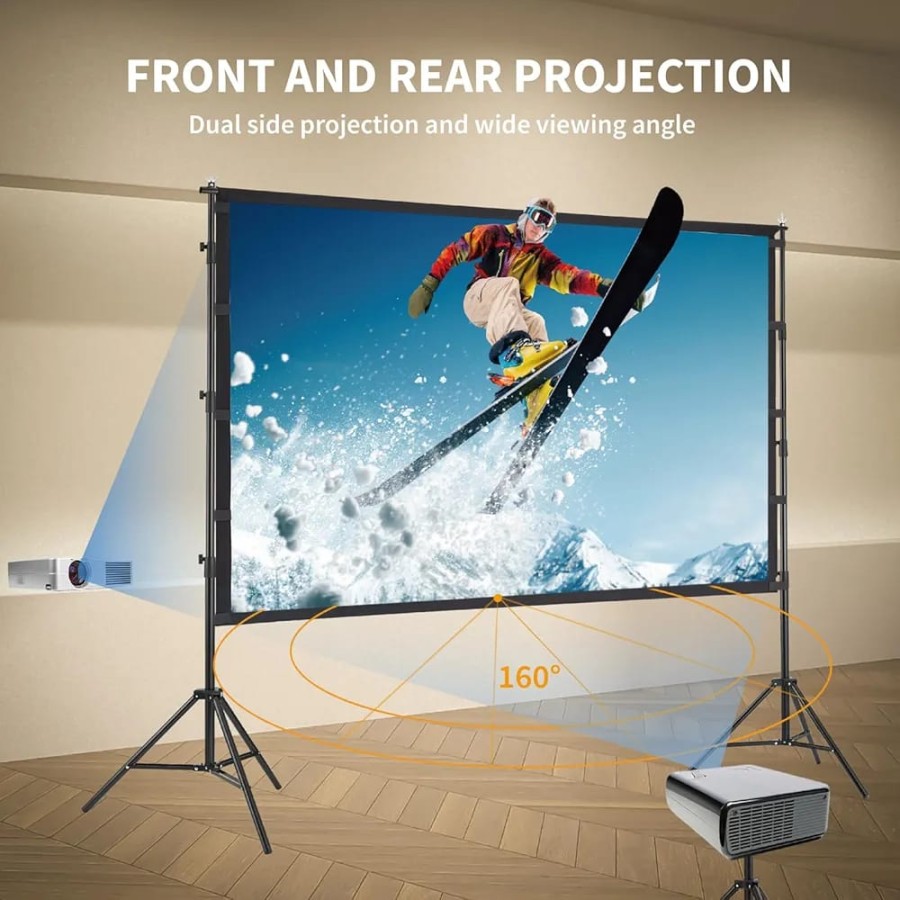 Portable Outdoor Camping Projector Screen 120 inch Portable Outdoor Camping Projector Screen 120 inch
