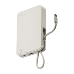 Momax 1-power X 10000mah Power Bank With Built-in Usb-c Cable (IP152W) Momax 1-power X 10000mah Power Bank With Built-in Usb-c Cable (IP152W)