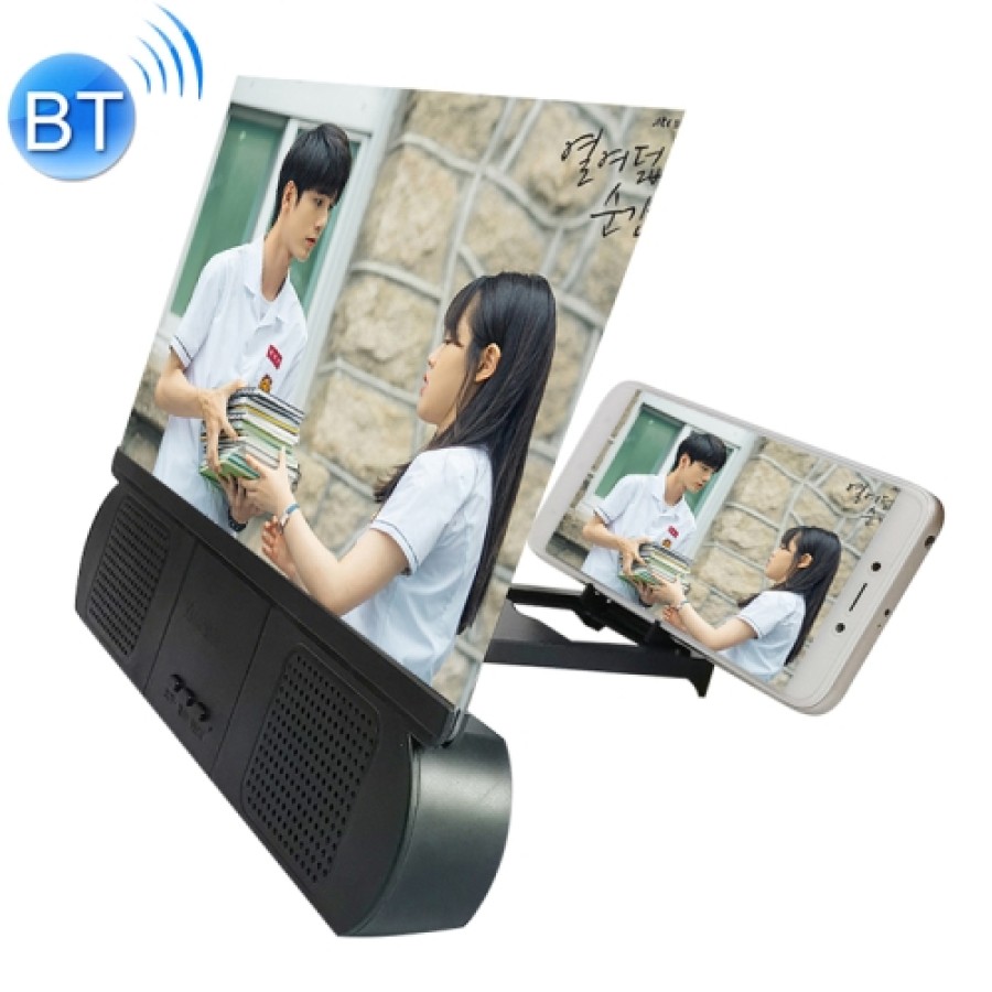 F9 10 inch Universal Mobile Phone Screen Amplifier HD Video Amplifier F9 10 inch Universal Mobile Phone Screen Amplifier HD Video Amplifier