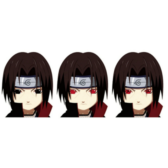 4D STICKER ANIME NARUTO , ITACHI 021